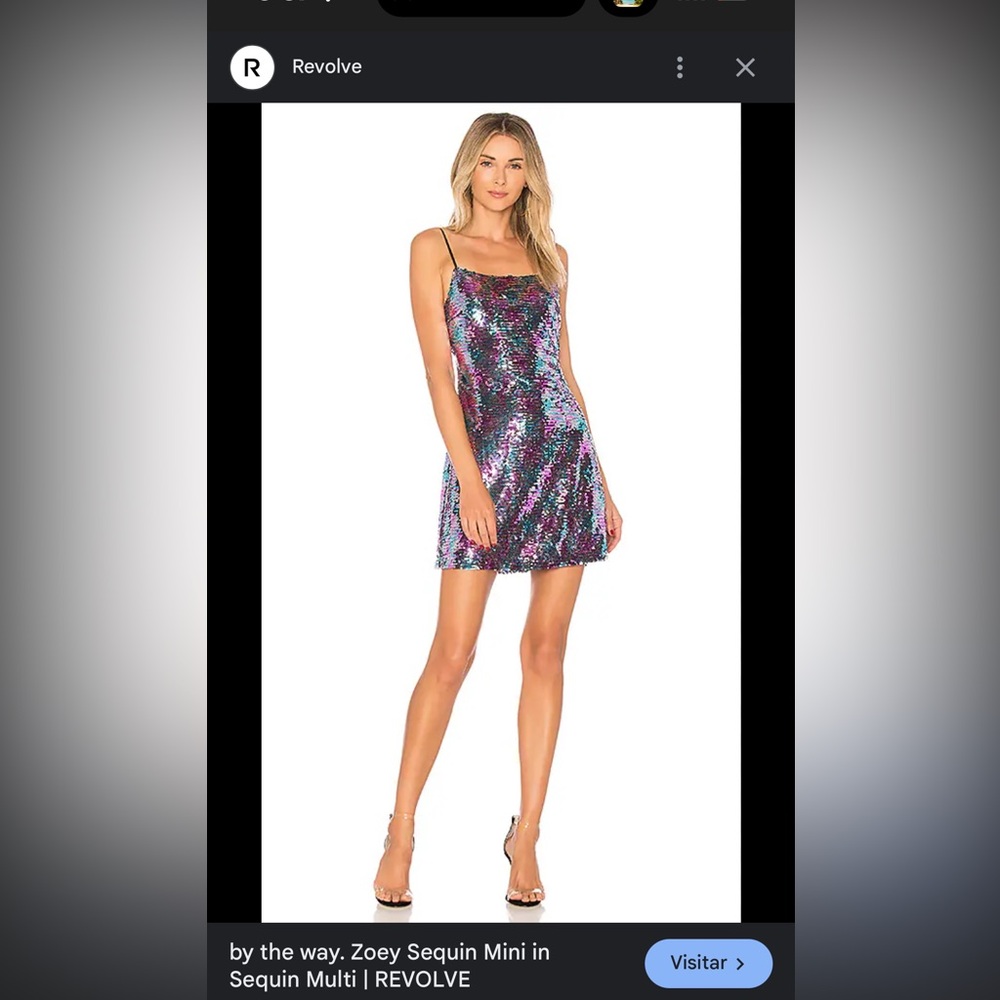by the way. Multicolor Sequin Mini Dress
